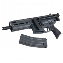 Salvo Precision MWS MCX Rattler .300BLK 5.5 Inch Gas Blow Back Rifle - Grey