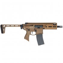 Salvo Precision MWS MCX Rattler .300BLK 5.5 Inch Gas Blow Back Rifle - Dark Earth