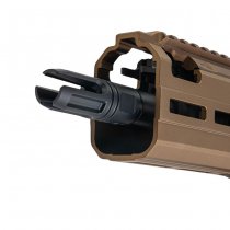 Salvo Precision MWS MCX Rattler .300BLK 5.5 Inch Gas Blow Back Rifle - Dark Earth