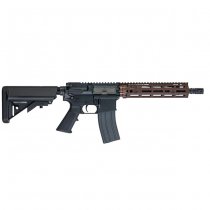 Salvo Precision DD MWS M4A1 RIS III Gas Blow Back Rifle - Dark Earth