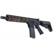Salvo Precision DD MWS M4A1 RIS III Gas Blow Back Rifle - Dark Earth