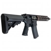 Salvo Precision DD MWS M4A1 RIS III Gas Blow Back Rifle - Dark Earth