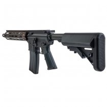 Salvo Precision DD MWS M4A1 RIS III Gas Blow Back Rifle - Dark Earth