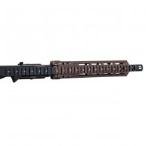 Salvo Precision DD MWS M4A1 RIS III Gas Blow Back Rifle - Dark Earth