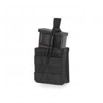 Warrior Single HK 417 Open Magazine Pouch - Black 2