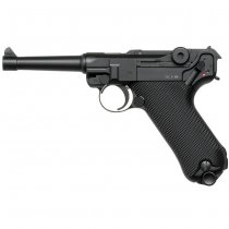 KWC P08 Full Metal Co2 Blow Back Pistol 4 Inch Version