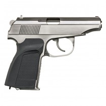 WE Makarov Gas Blow Back Pistol - Silver 1