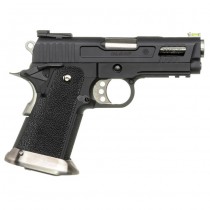 WE Hi-Capa 3.8 Velociraptor Gas Blowback Pistol - Black 1