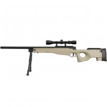 WELL L96 MB01 Spring Sniper Rifle Set - Tan