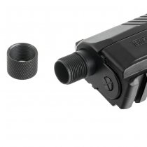 KJ Works CZ P-09 Silenced Co2 Blowback Pistol - Black