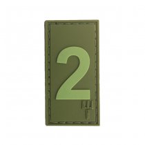 Pitchfork Number 2 Patch - Olive