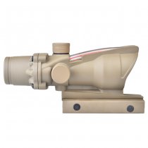 Aim-O ACOG 1x32C Illumination Fiber Optic Red Dot Sight - Dark Earth