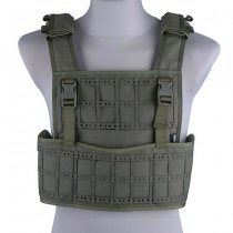 Light Laser Cut Tactical Vest - Ranger Green