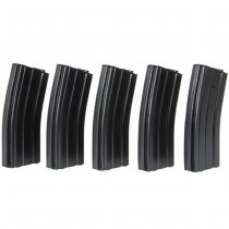 Specna Arms M4 70rds Plastic Magazine Set - Black