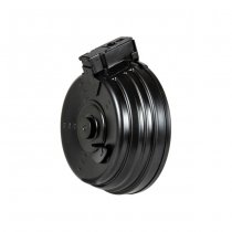 LCT AK 2000rds Steel Electric Drum Magazine - Black