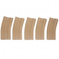 Specna Arms M4 30rds Metal Magazine Set - Tan
