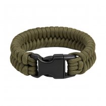 Pitchfork Paracord Bracelet Buckle - Olive S