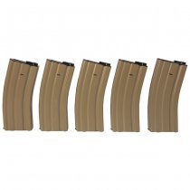 Specna Arms M4 300rds Metal Magazine Set - Dual Tone