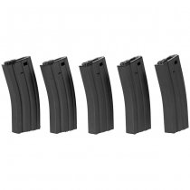 Specna Arms M4 300rds Steel Magazine Set - Black