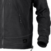 Helikon-Tex Alpha Tactical Grid Fleece Jacket - Black - XS