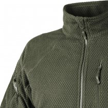 Helikon-Tex Alpha Tactical Grid Fleece Jacket - Olive - 3XL