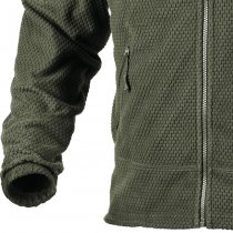 Helikon-Tex Alpha Tactical Grid Fleece Jacket - Olive - 3XL