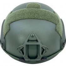 Pitchfork FAST Ballistic Combat Helmet High Cut - Olive - Deluxe - XL
