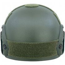 Pitchfork FAST Ballistic Combat Helmet High Cut - Olive - Deluxe - XL