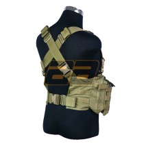 PANTAC Tomcat Chest Harness - Tan 3