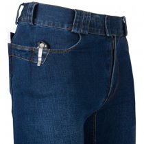 Helikon-Tex Covert Tactical Pants - Denim Mid Vintage Worn Blue - S - Long