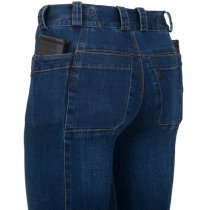 Helikon-Tex Covert Tactical Pants - Denim Mid Vintage Worn Blue - S - Long