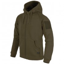 Helikon-Tex Urban Tactical Hoodie Lite FullZip - Green - 3XL