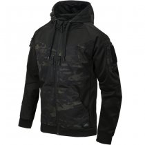 Helikon-Tex Rogue Tactical Hoodie FullZip - Black / Multicam Black - XL