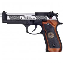 WE Samurai Edge Biohazard Gas Blow Back Pistol - 2 Tone