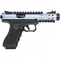 WE G Series Galaxy Gas Blow Back Pistol - Blue