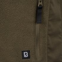 Brandit Fleecejacket Ripstop - Olive - L