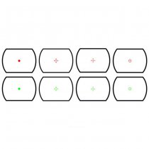 Theta Optics Open Reflex Sight Replica - Black