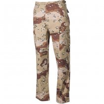 MFH BDU Combat Pants Ripstop - 6-Color Desert - M
