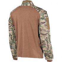 MFHHighDefence US Tactical Shirt Long Sleeve - Operation Camo - 2XL