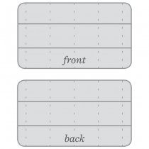 Rite in the Rain Stapled Notebook 3.25 x 4.25 Three Pack - Black