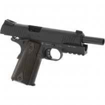 Colt 1911 Rail Co2 Blow Back Pistol - Black