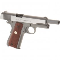 Colt MK IV Co2 Blow Back Pistol - Stainless