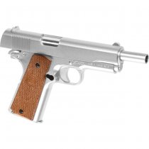KWC M1911 Spring Pistol - Silver
