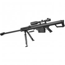 Snow Wolf Barrett M82A1 Spring Sniper Rifle - Black