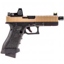 Vorsk EU17 & BDS Gas Blow Back Pistol - Dual Tone