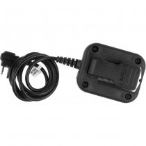 Z-Tactical Intercom PTT Motorola 2-Pin Connector - Black