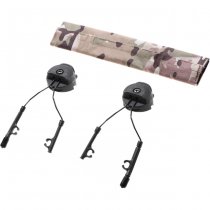 Z-Tactical Tactical Helmet Rail Adapter Set Comtac I & II - Black