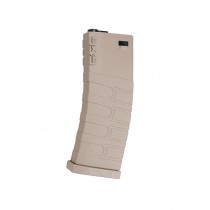 G&G M4 120BBs Mid-Cap AEG Magazine - Tan