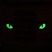 M-Tac Tiger Eyes Laser Cut Patch - Black