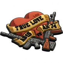 M-Tac True Love Rubber Patch - Colored